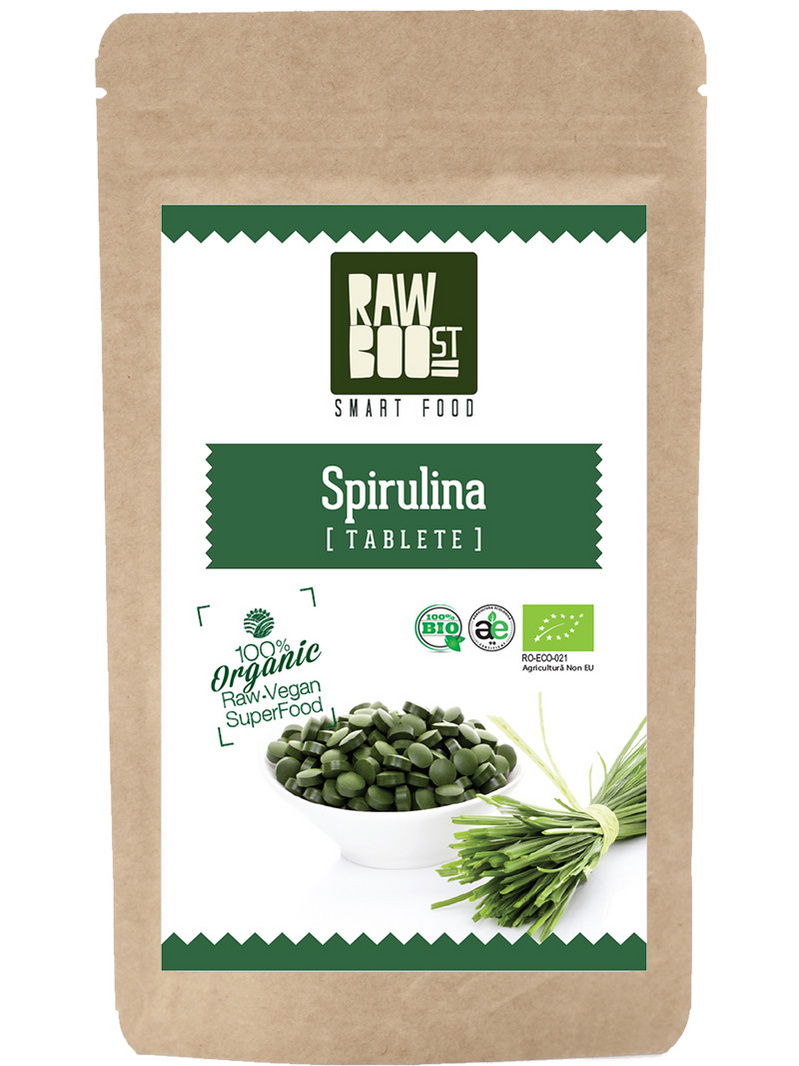 Spirulină tablete ecologice 250g