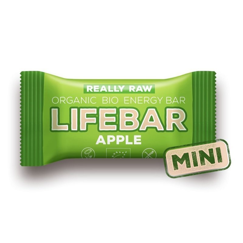MINI-Lifebar baton cu mere raw bio 25g PROMO