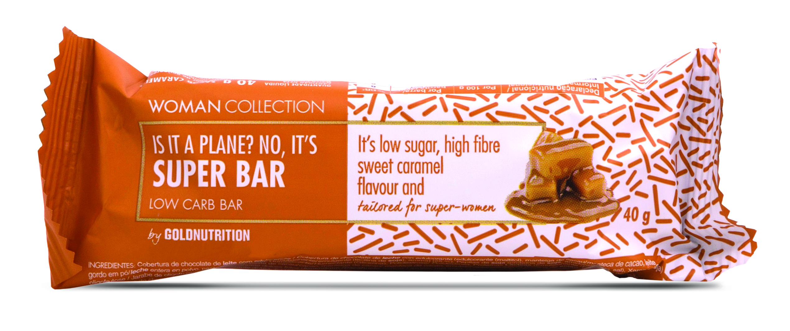 Woman Collection Super bar - Baton low carb caramel 40g