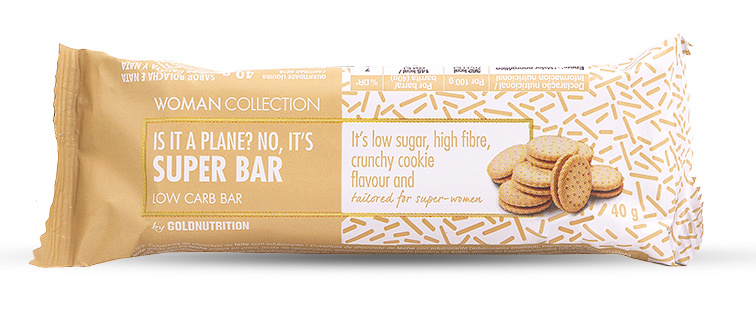 Woman Collection Super bar - Baton low carb biscuiti 40g
