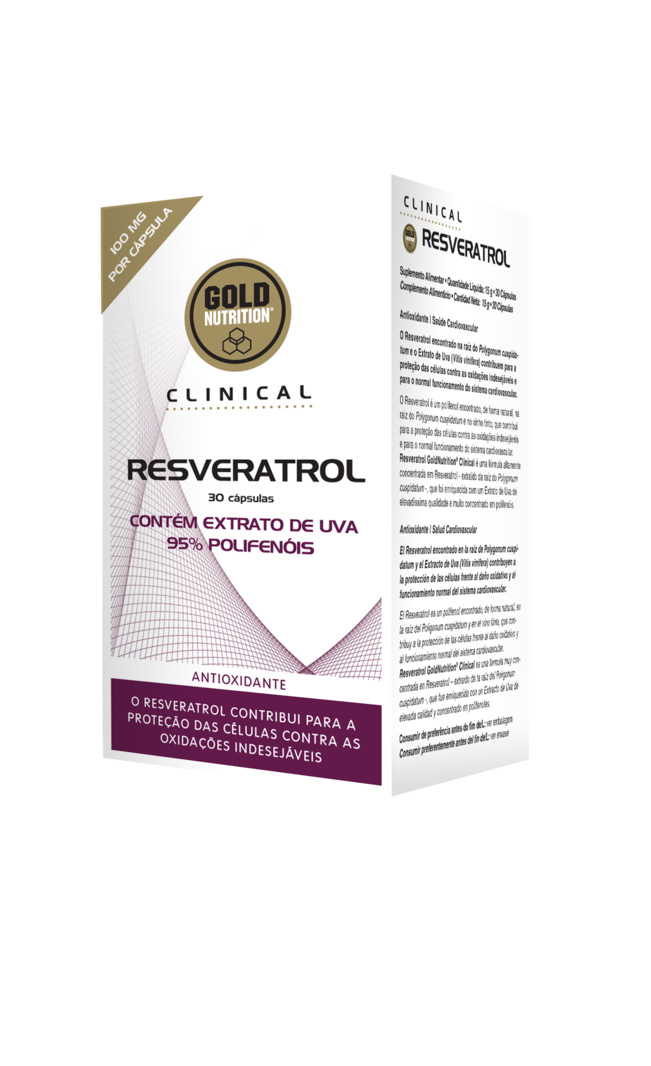 GOLDNUTRITION CLINICAL RESVERATROL 30 CPS