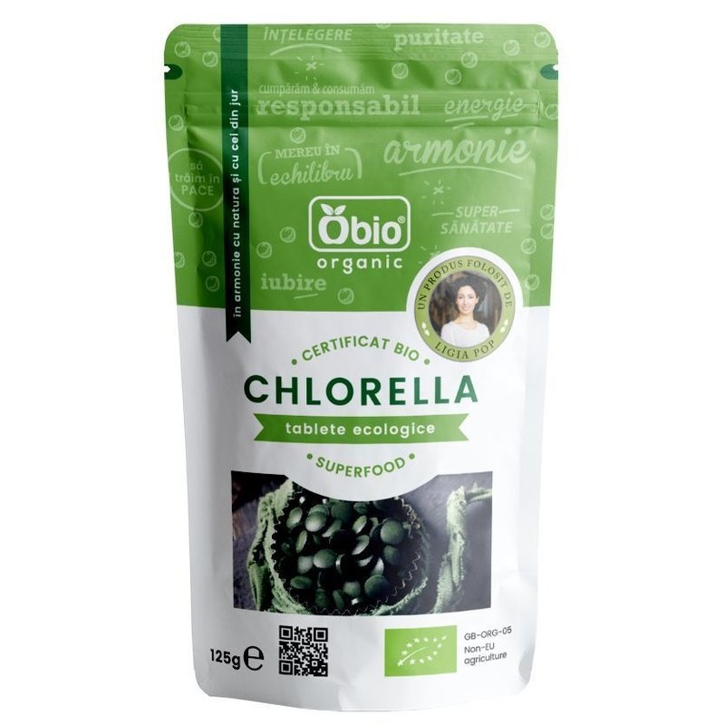 Chlorella organica TABLETE 125g