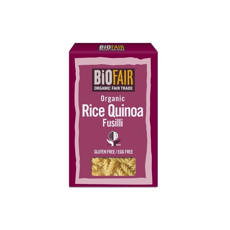 Fusilli din orez si quinoa fara gluten bio 250g