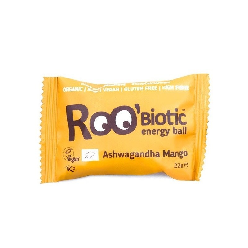 ROObiotic energy ball ashwaganda si mango bio 22g