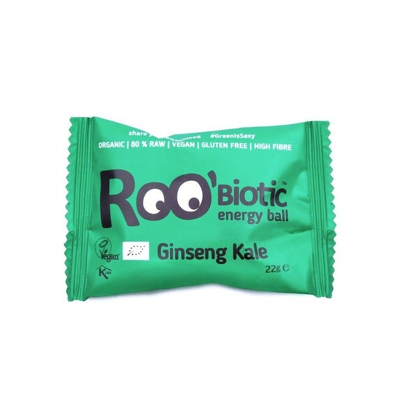 ROObiotic energy ball ginseng si kale bio 22g