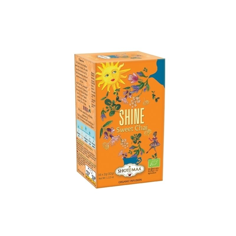 Ceai Shotimaa Sundial - Shine - sweet chai bio 16dz
