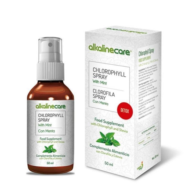 Spray Clorofila cu menta 50ml Alkaline Care