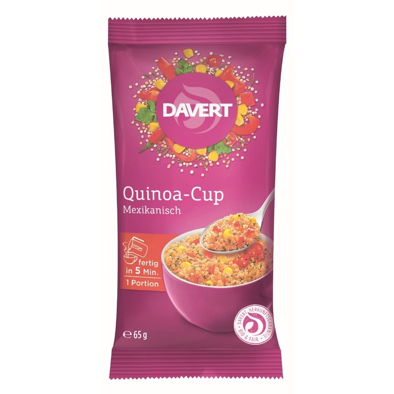Quinoa cup mexican-style bio 65g DAVERT