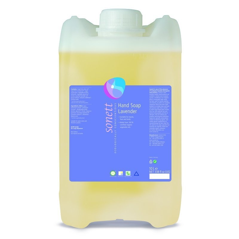 Sapun lichid - gel de dus ecologic Lavanda 10L, Sonett