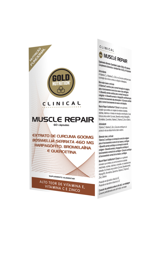GOLDNUTRITION CLINICAL MUSCLE REPAIR 60 CPS