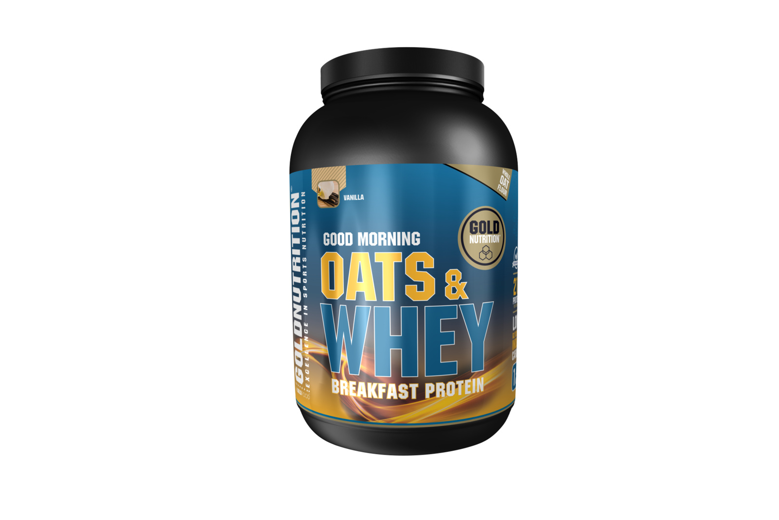GOLDNUTRITION OATS&WHEY PROTEIN VANILIE*1KG