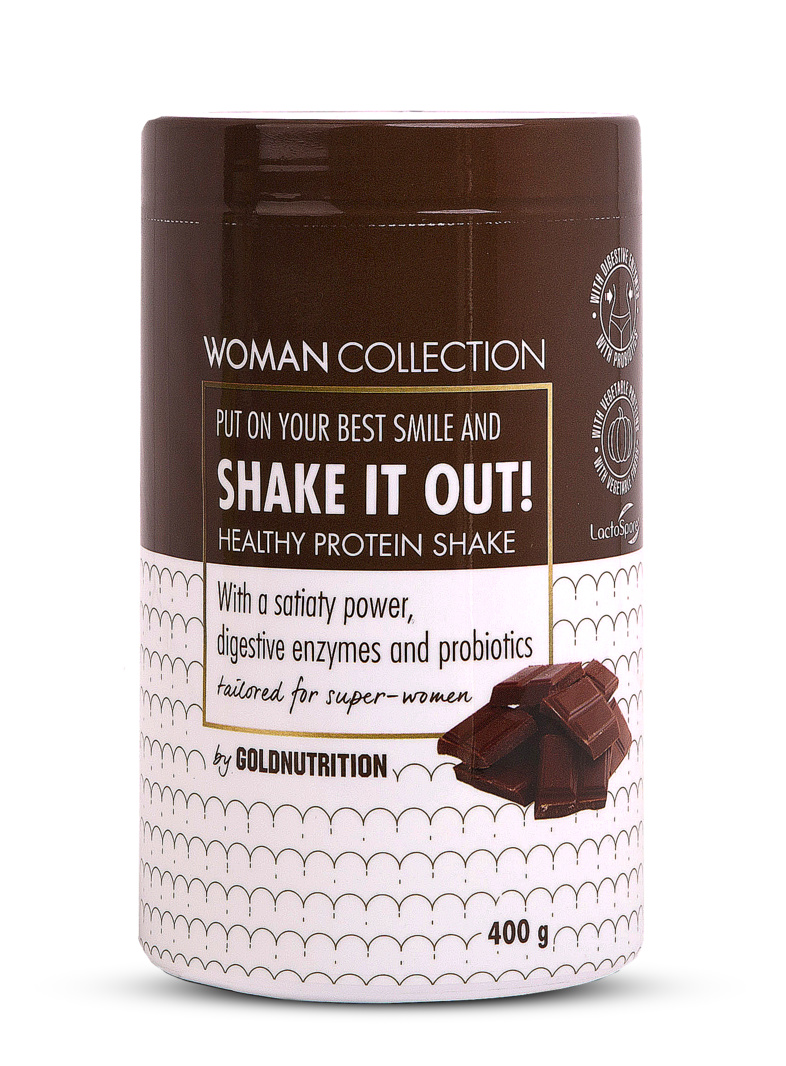 Woman Collection Shake It Out - Pudra proteica Ciocolata 400g