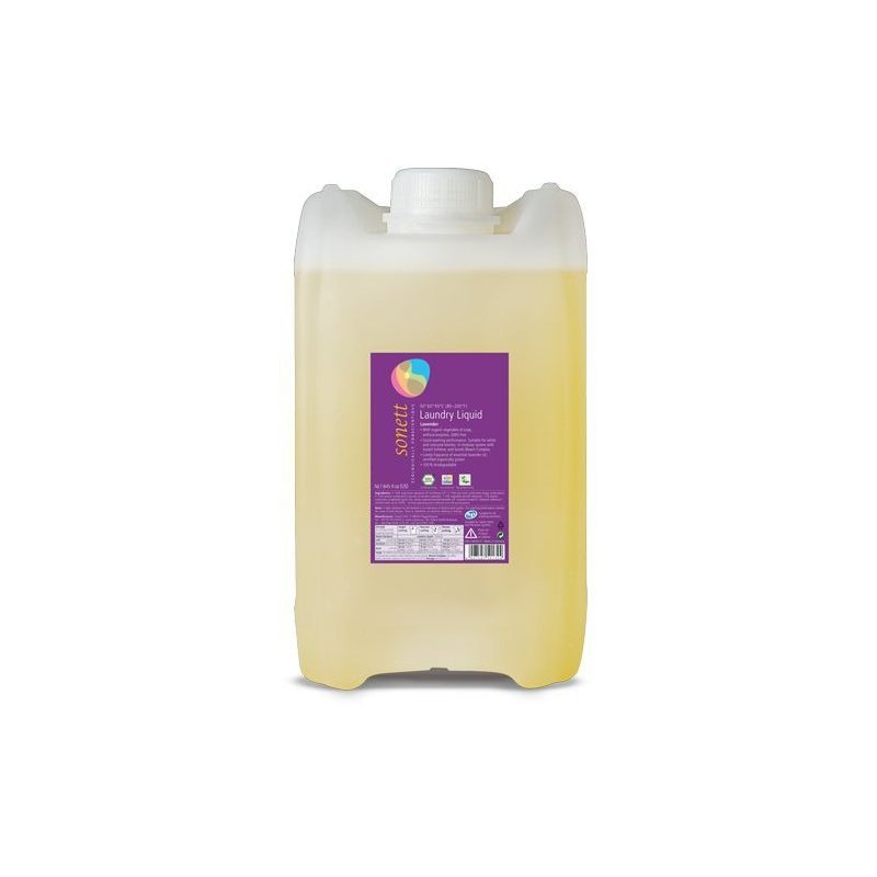 Detergent ecologic lichid pt. rufe albe si colorate cu lavanda 20L, Sonett