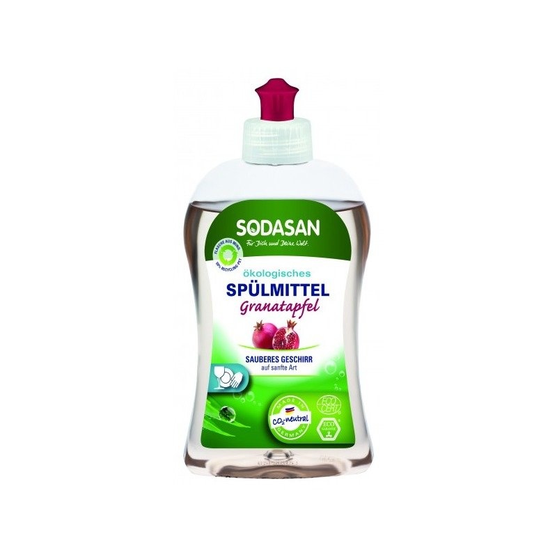 Detergent Vase Lichid Bio Rodie 500 ml Sodasan