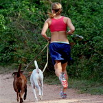Jogging-ul m-a pus pe butuci