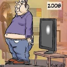 Televizorul ingrasa