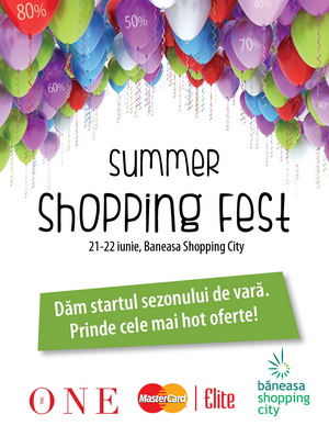 The ONE da startul sezonului de vara cu cele mai hot oferte in cadrul Summer Shopping Fest