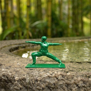 FOTO Soldateii care fac yoga, inspiratie pentru copii si barbati