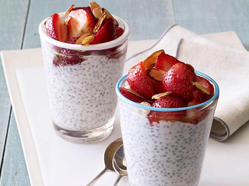Budinca de chia ideala pentru detoxifiere