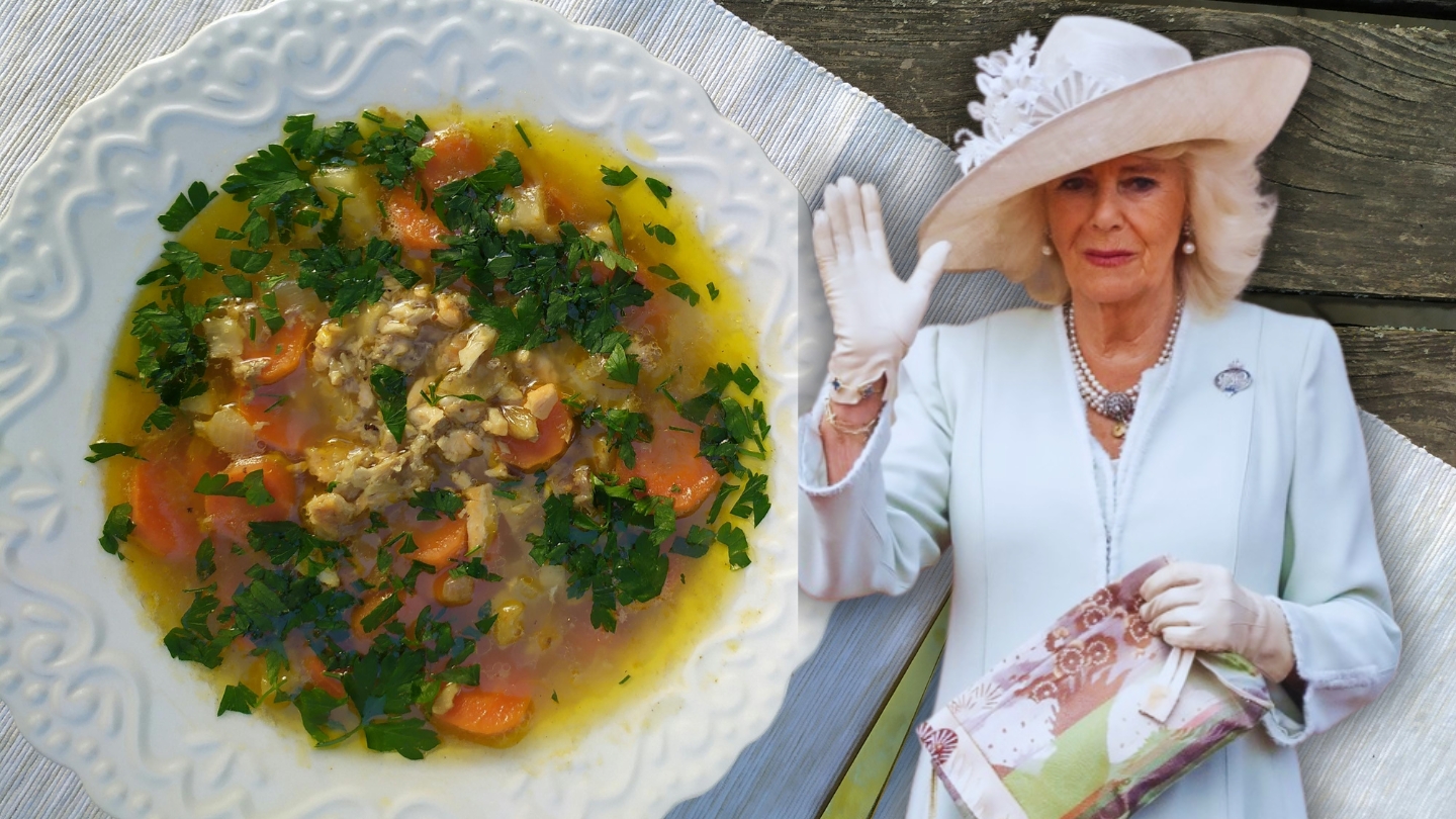 Supă de pui, rețeta preferată a Reginei Camilla Parker