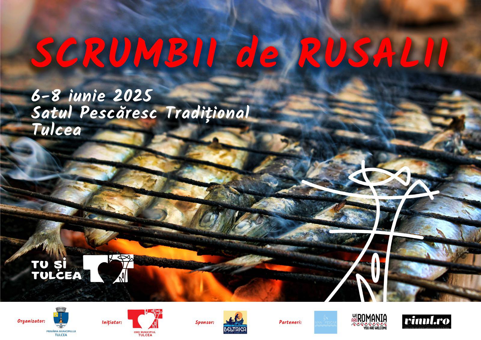 „Scrumbii de Rusalii” are loc în perioada 6 și 8 iunie 2025. Sursa foto Facebook