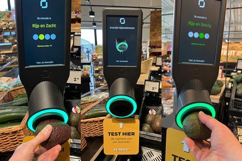 Scanere pentru verificarea coacerii fructelor, instalate de supermarketurile din Europa