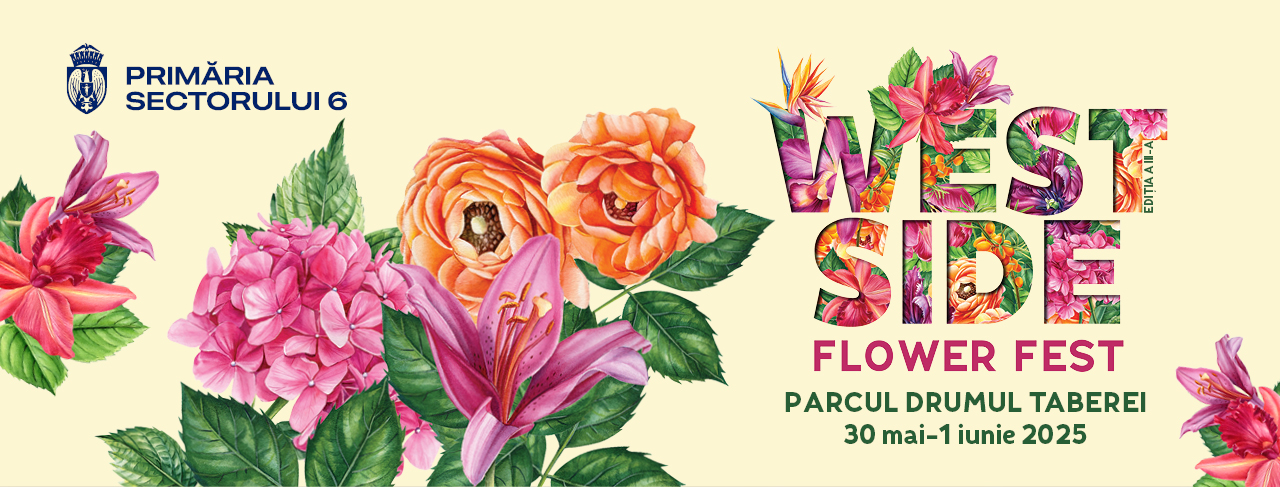 Vizitează și Festivalul Florilor din Parcul Drumul Taberei. sursa foto facebook