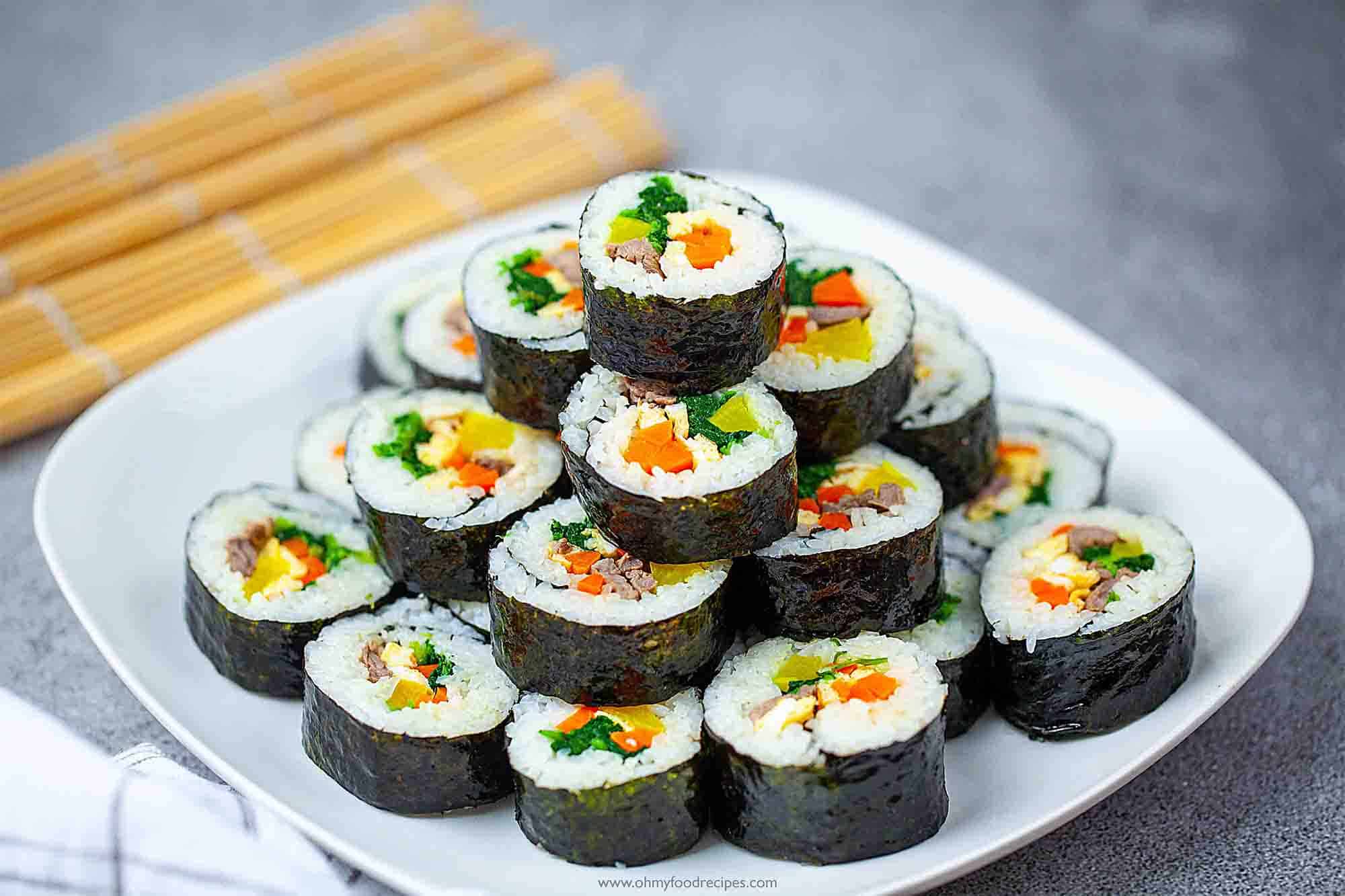 Cum să prepari sushi coreean acasă