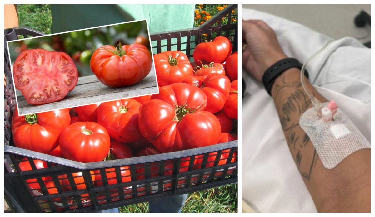 Vedeta care a ajuns de urgență la spital, după ce a consumat roșii din piață
