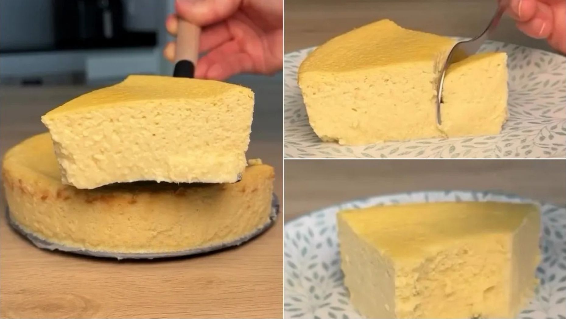 Cheesecake de mango dietetic, fără blat. sursa foto Instagram