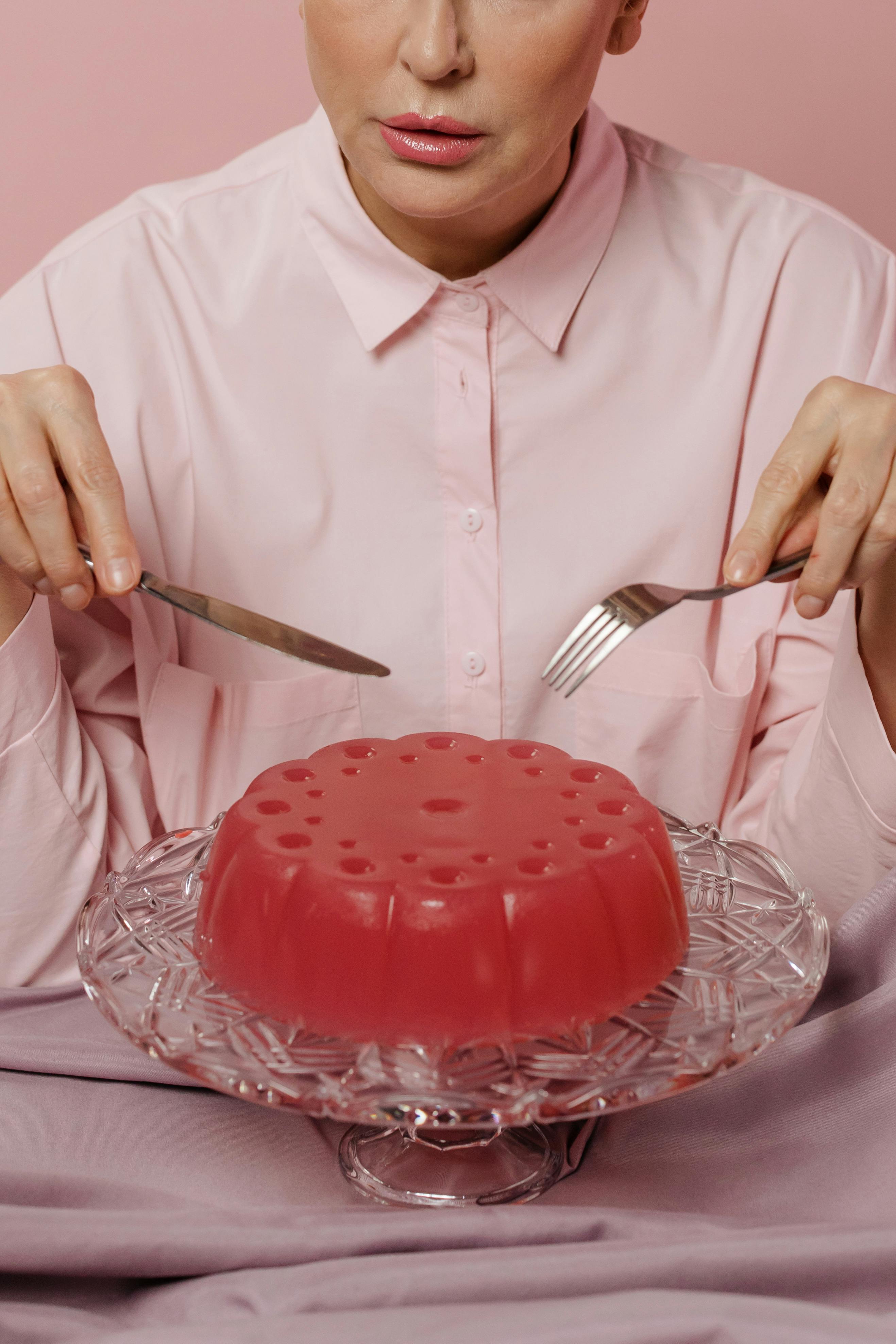 Gelatina este săracă în calorii și bogată în proteine. sursa foto pexels.com