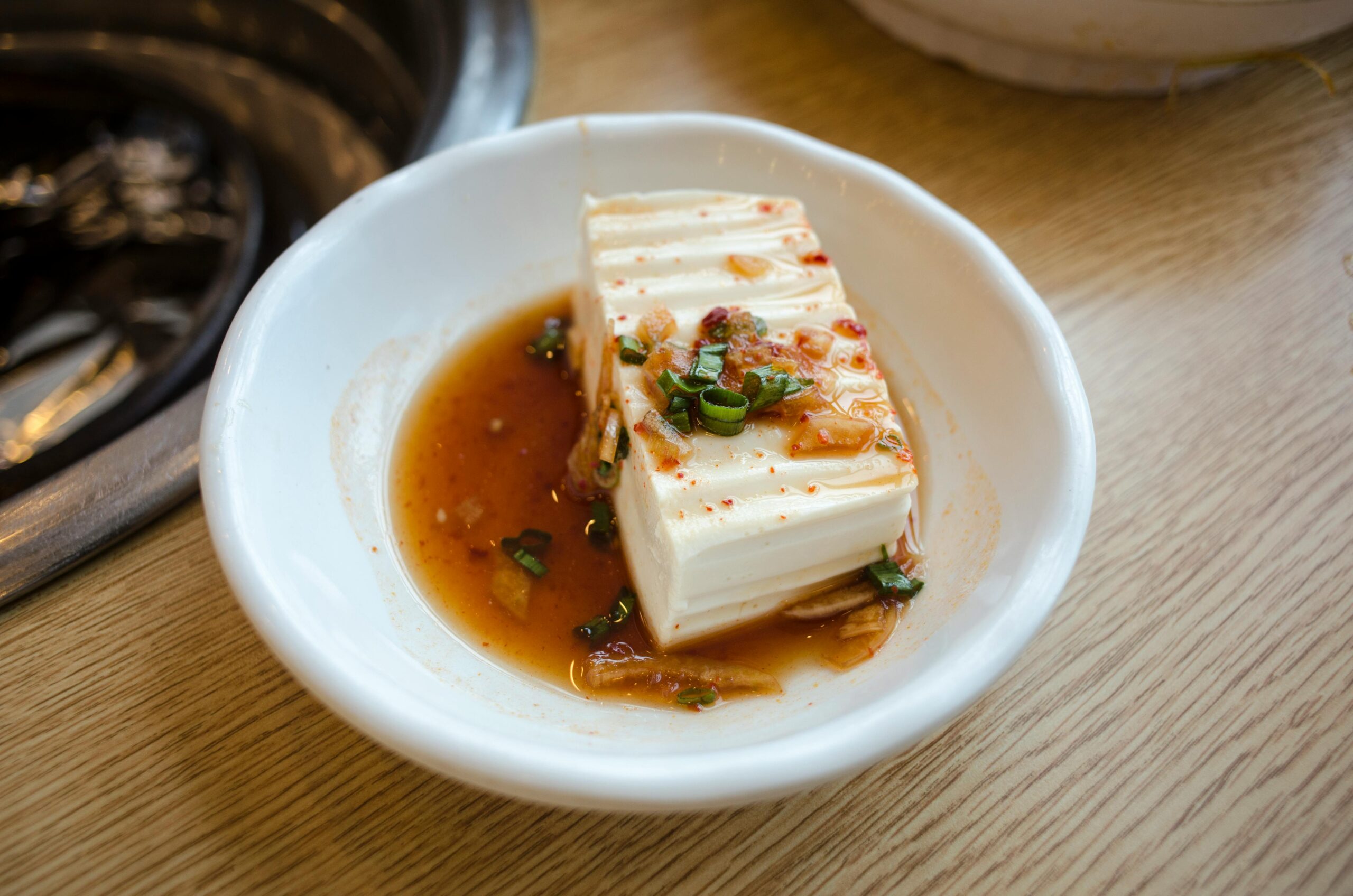 Silken tofu este bogat în proteine. sursa foto pexels.com