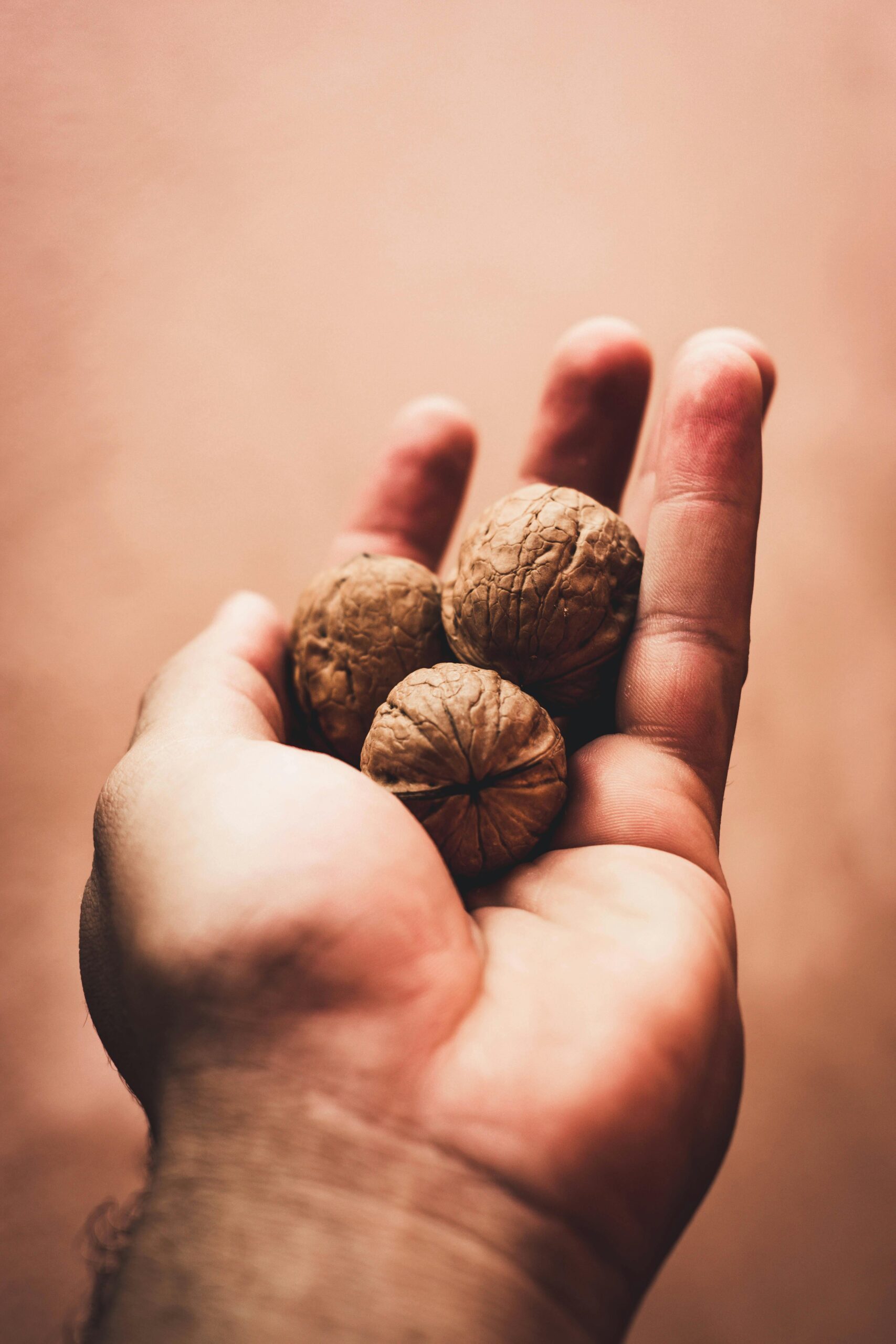 Nucile conțin o combinație unică de nutrienți cu efecte benefice asupra somnului, precum melatonină, triptofan (precursor al melatoninei), magneziu și diverse tipuri de vitamine din complexul B. sursa foto pexels.com