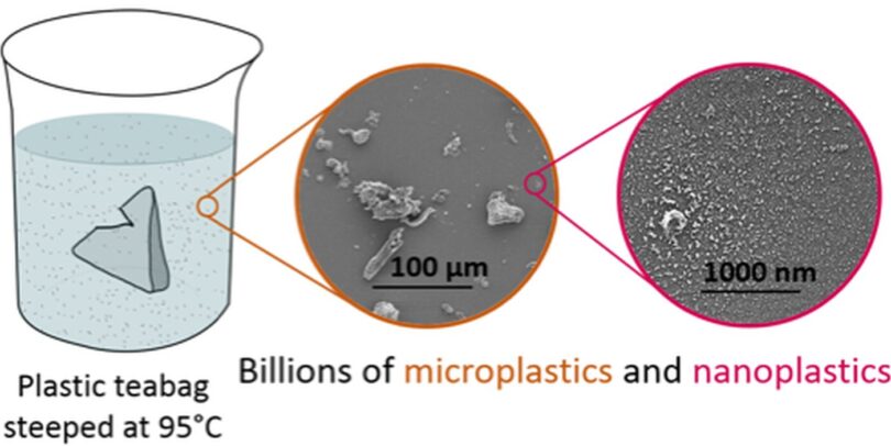 Pliculețele de ceai din plastic eliberează miliarde de microparticule și nanoparticule în ceai