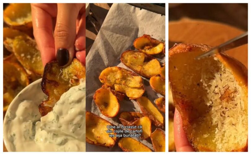 Transformă cojile de cartofi într-o rețetă delicioasă