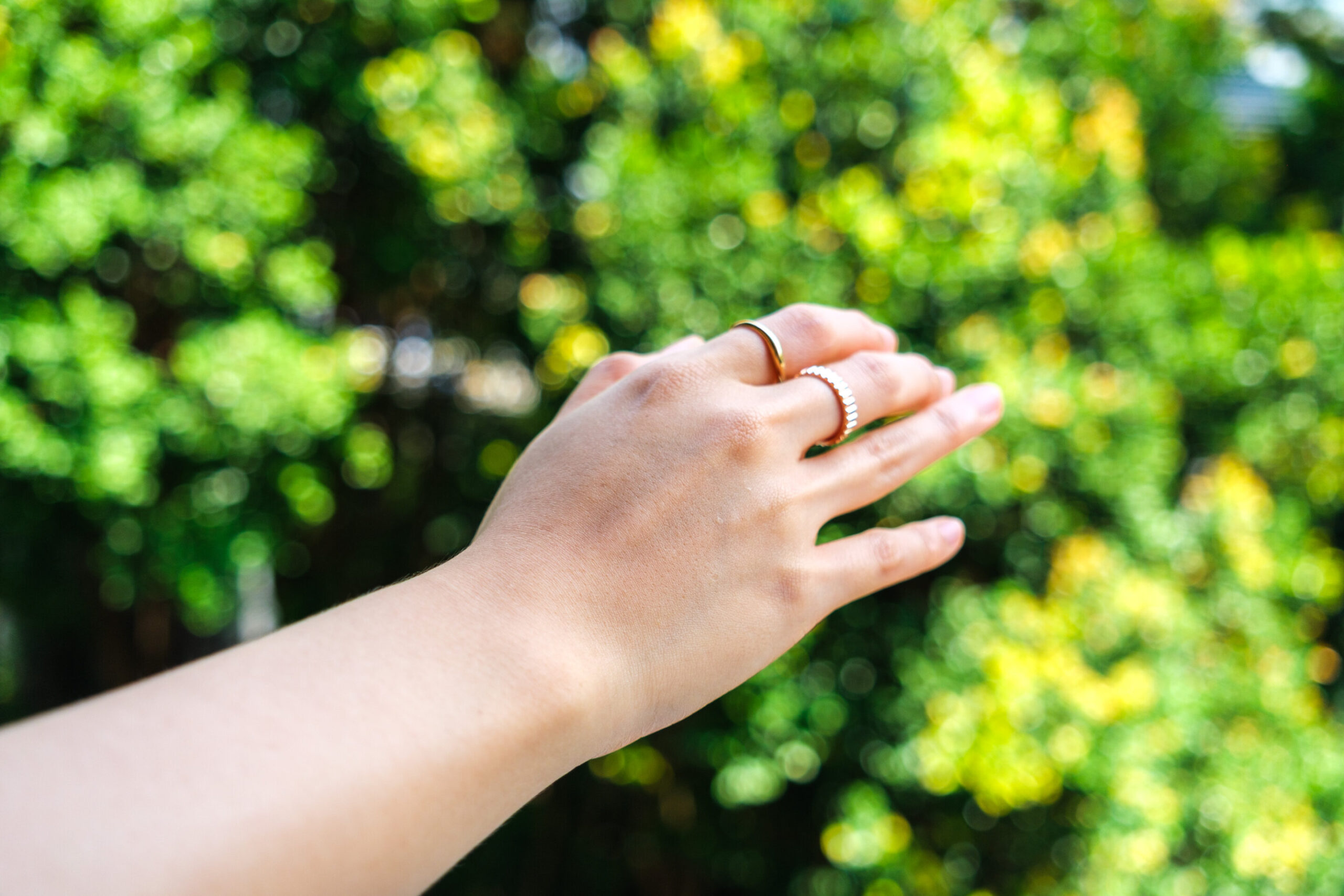 Gelul din polen este invizibil după ce se aplică pe piele. sursa foto NTU Singapore