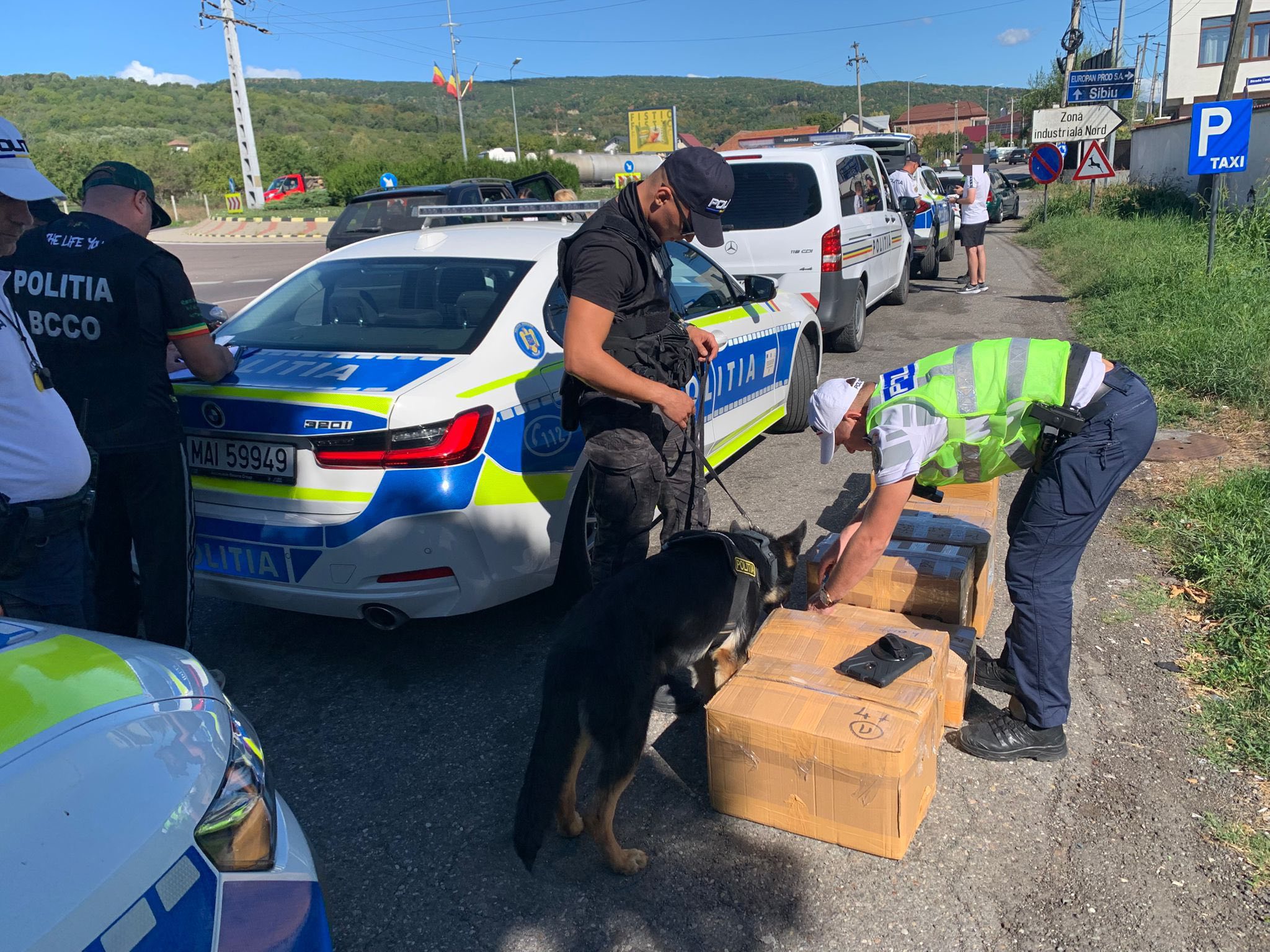 Valoarea totală a bunurilor reținute se apropie de 20 de milioane de euro. foto Facebook