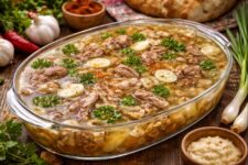 Cum faci piftie pentru masa de Revelion. Trucul care îți arată dacă ai sau nu nevoie de gelatină la plic