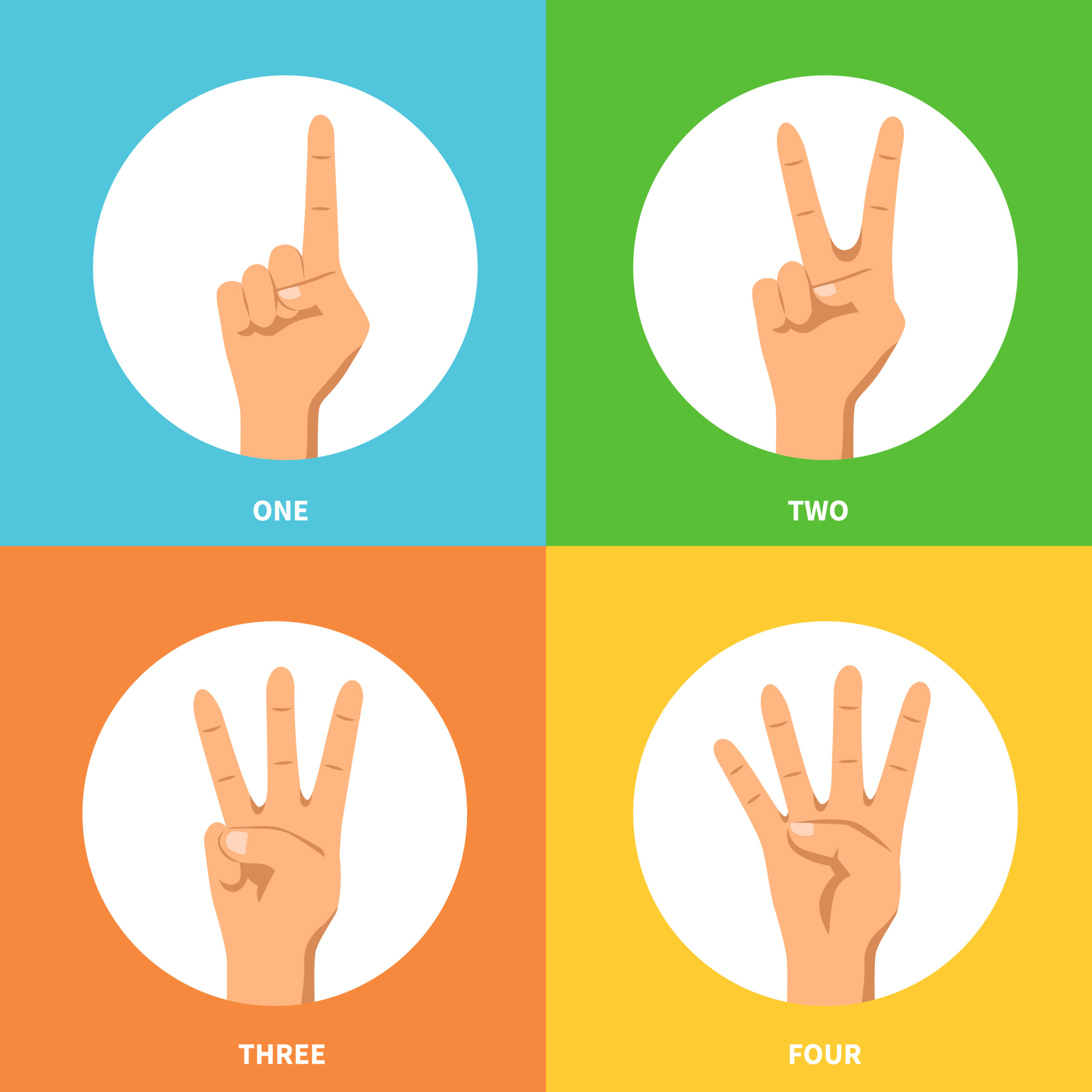 Cu cât copiii încep mai devreme să numere pe degete, cu atât sunt mai mari șansele ca ei să devină performanți în matematică. foto freepik.com