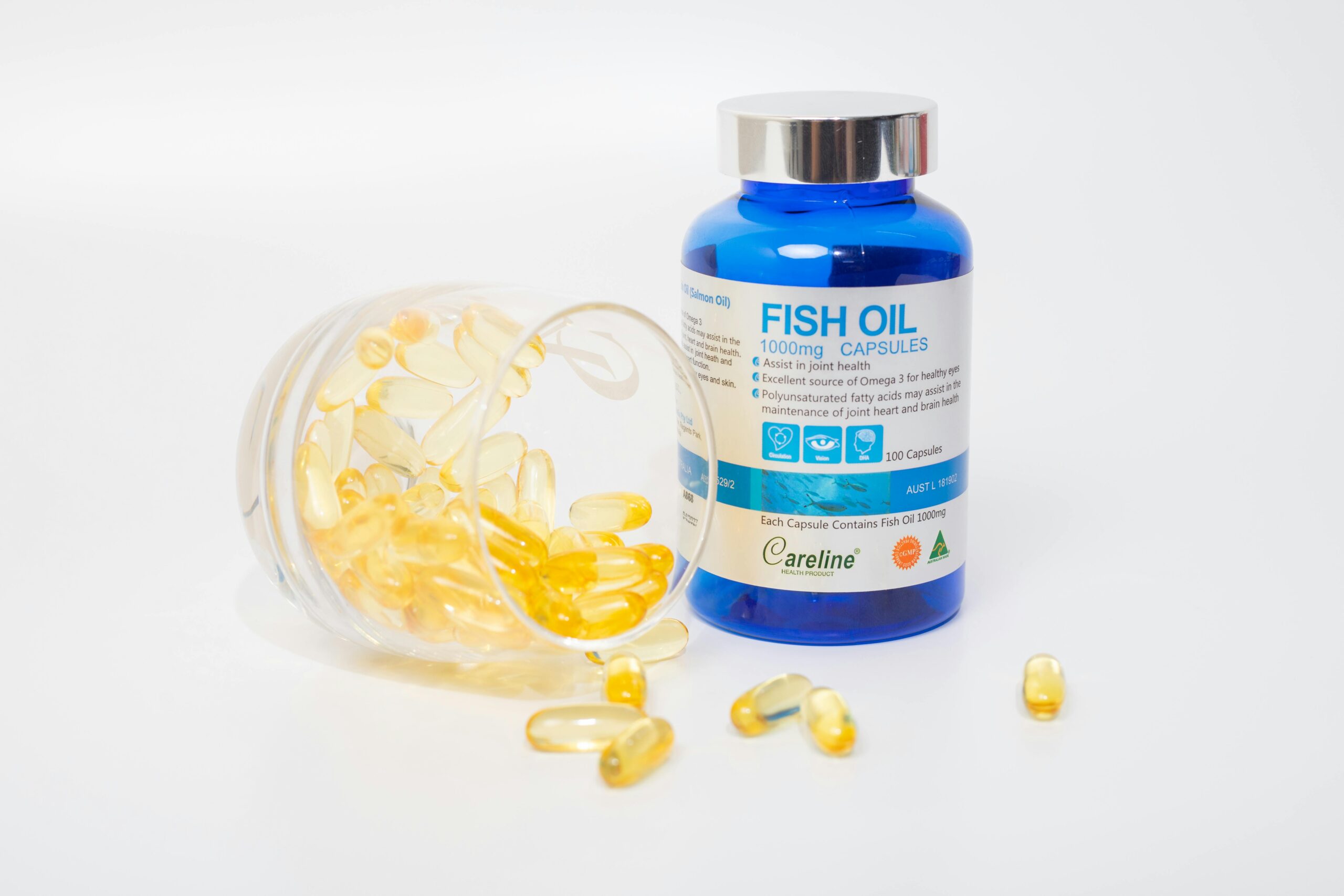 Uleiul de pește, cunoscut și ca omega-3, este unul dintre cele mai populare suplimente alimentare. foto: pexels.com