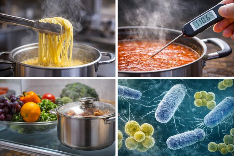 De ce este mai sigur să pui mâncarea caldă direct în frigider. foto pexels.com