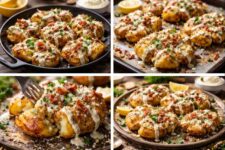 Rețetă de cartofi zdrobiți cu Caesar: crocanți, cremoși și irezistibili