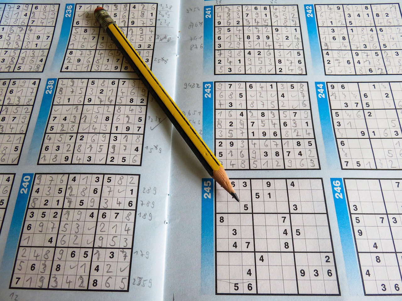 În timpul rezolvării sudoku, mușchii brațului stâng au început să se contracte repetitiv. foto: pexels.com