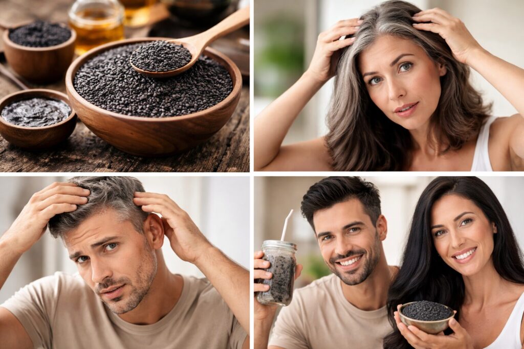 Poate susanul negru să inverseze firele albe? foto ChatGPT