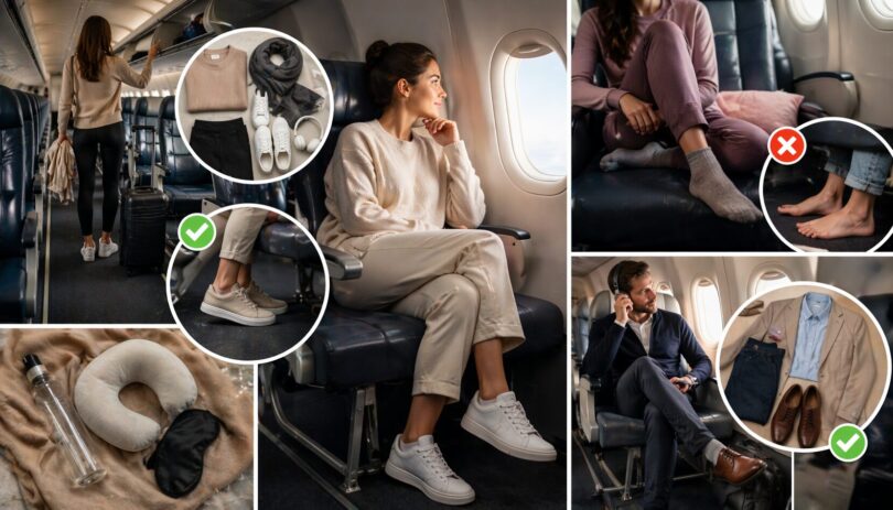 Este sau nu ok să te descalți în avion? Ce spune criticul de modă al New York Times