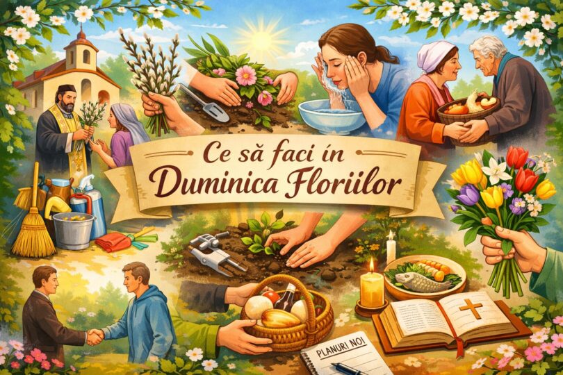 Fă aceste lucruri de Florii și o să îți meargă bine tot anul
