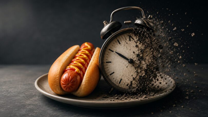Studiu alarmant: un singur hotdog ar putea reduce durata vieții cu peste jumătate de oră