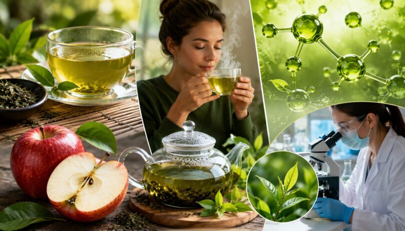Ceaiul verde, mai bogat în antioxidanți decât un măr? Ce spun cercetătorii și cât de sănătos este, de fapt
