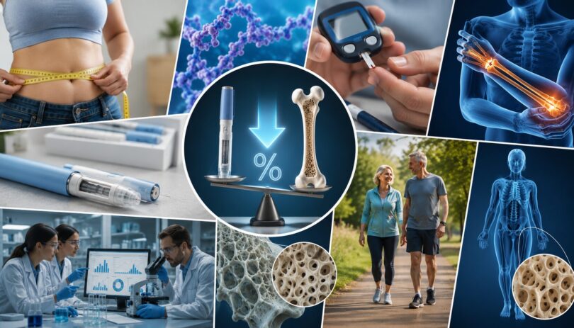 Medicamentele pentru slăbit, asociate cu un risc cu 21% mai mic de fracturi la persoanele cu diabet de tip 2. Ce au descoperit cercetătorii