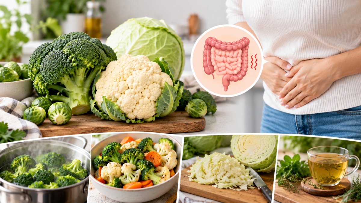 Cum să mănânci broccoli, varză și conopidă fără să te confrunți cu balonarea